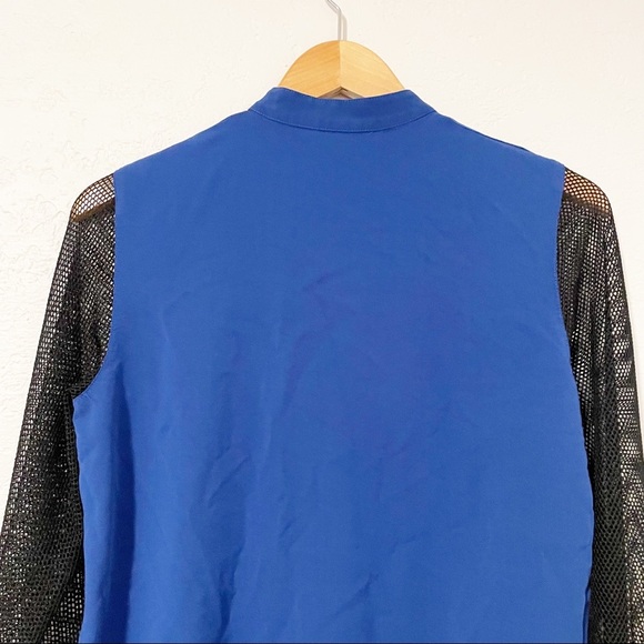 Rock & Republic Top Mesh Sleeves Size Medium - Picture 4 of 7